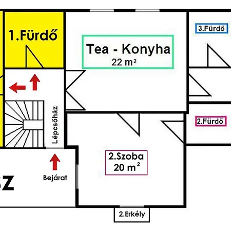 Vazul Vendeghaz 게스트하우스